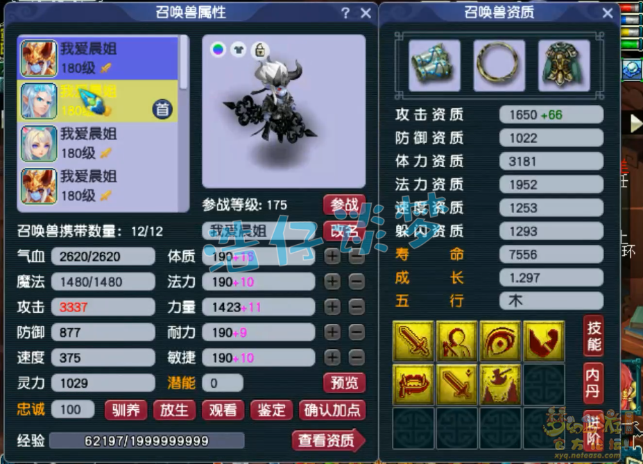 梦幻西游神木林帮战175级展示图