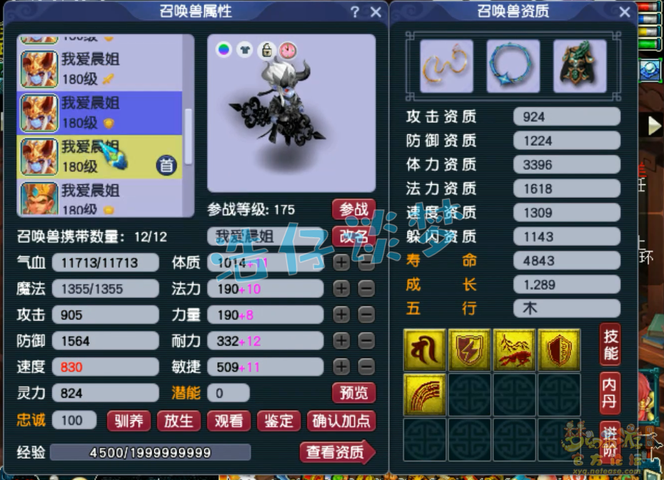 梦幻西游神木林帮战175级展示图