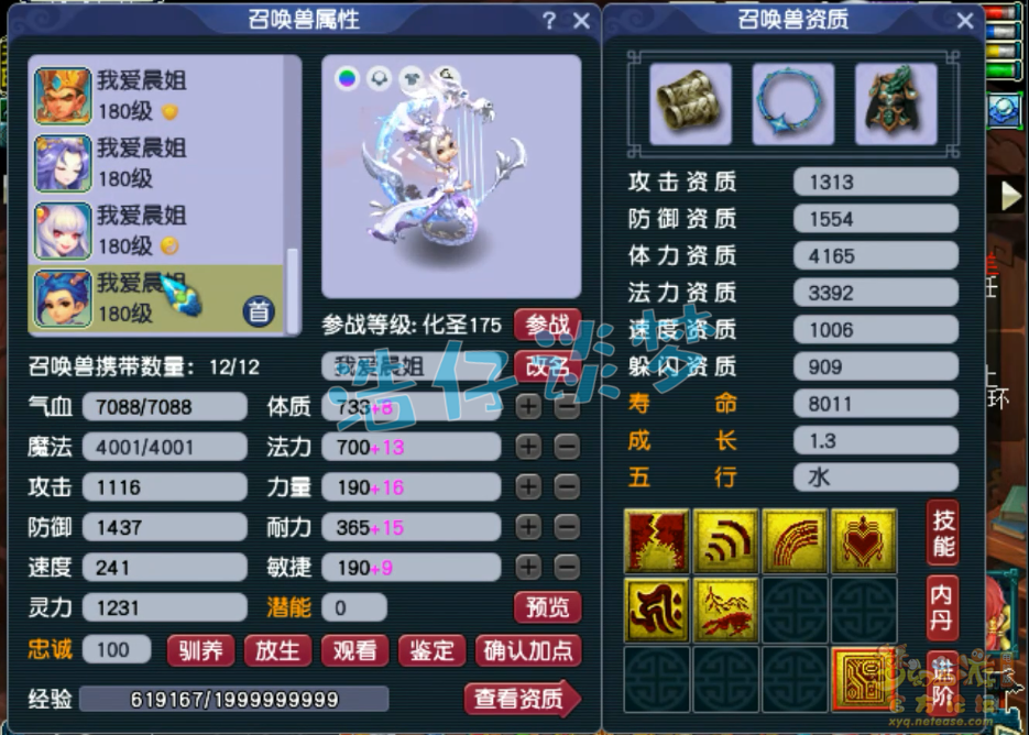 梦幻西游神木林帮战175级展示图