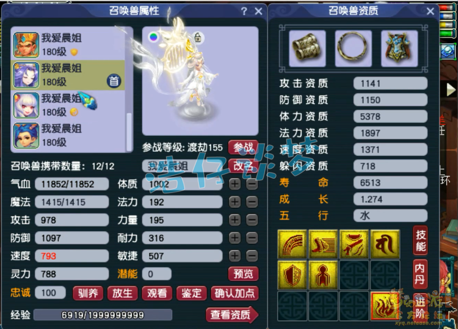 梦幻西游神木林帮战175级展示图