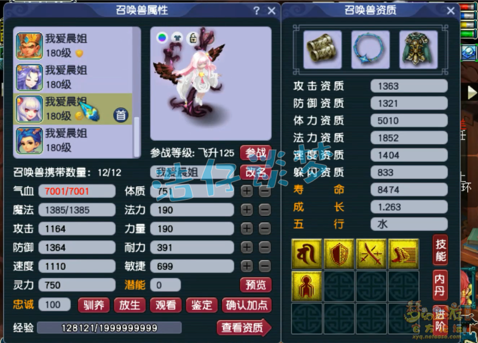 梦幻西游神木林帮战175级展示图