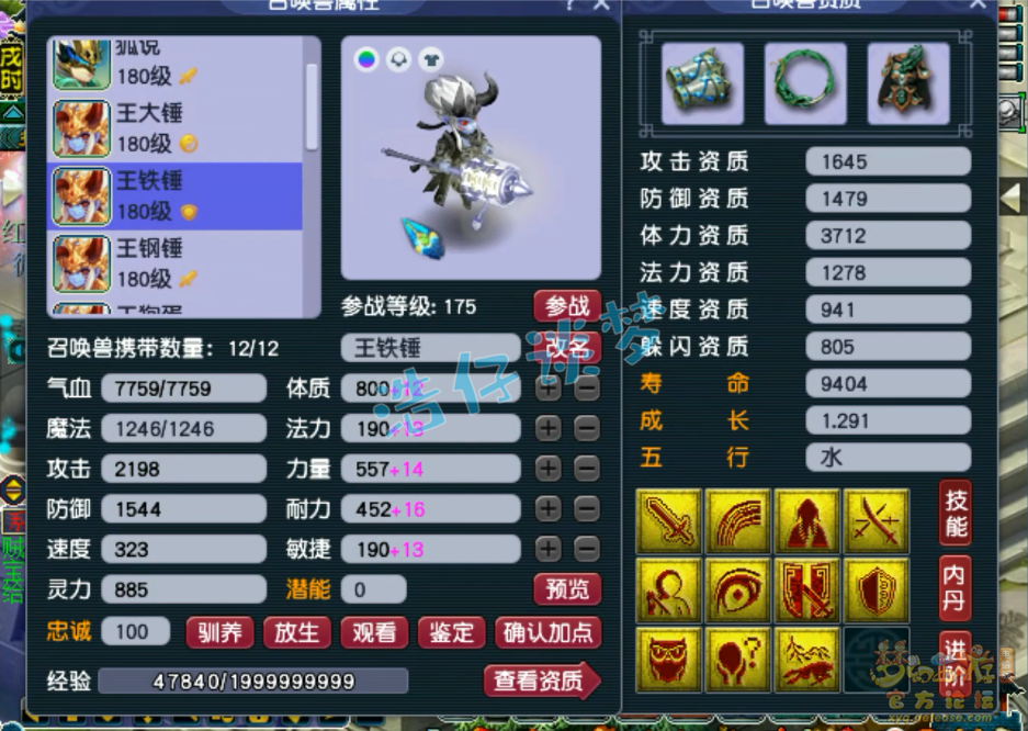 梦幻西游帮战女儿村175级装备展示图