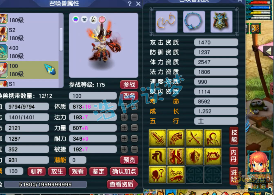 梦幻西游175级单挑五庄观装备展示图