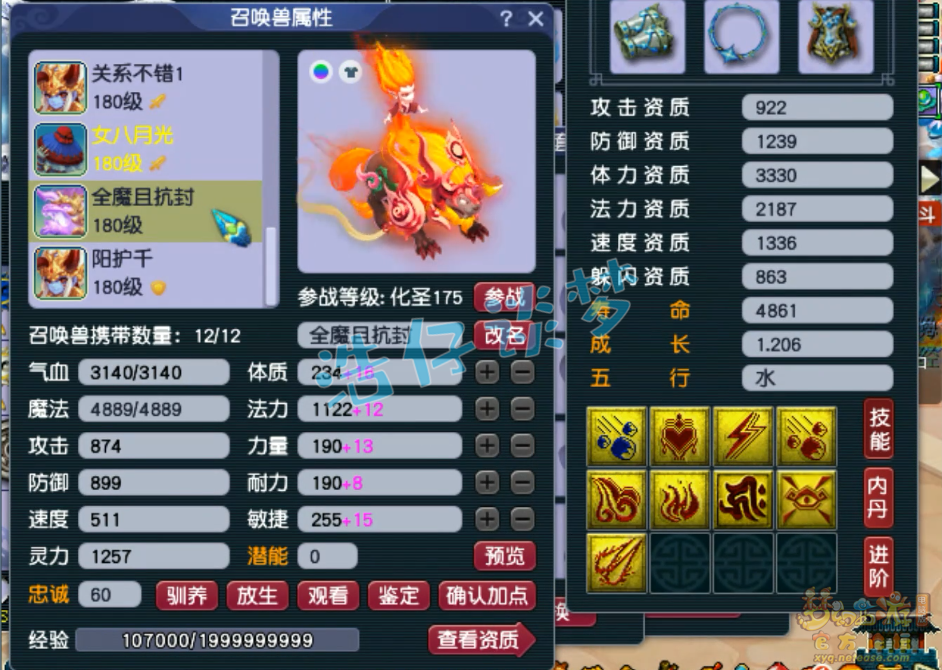 梦幻西游服战大唐官府175级装备展示图