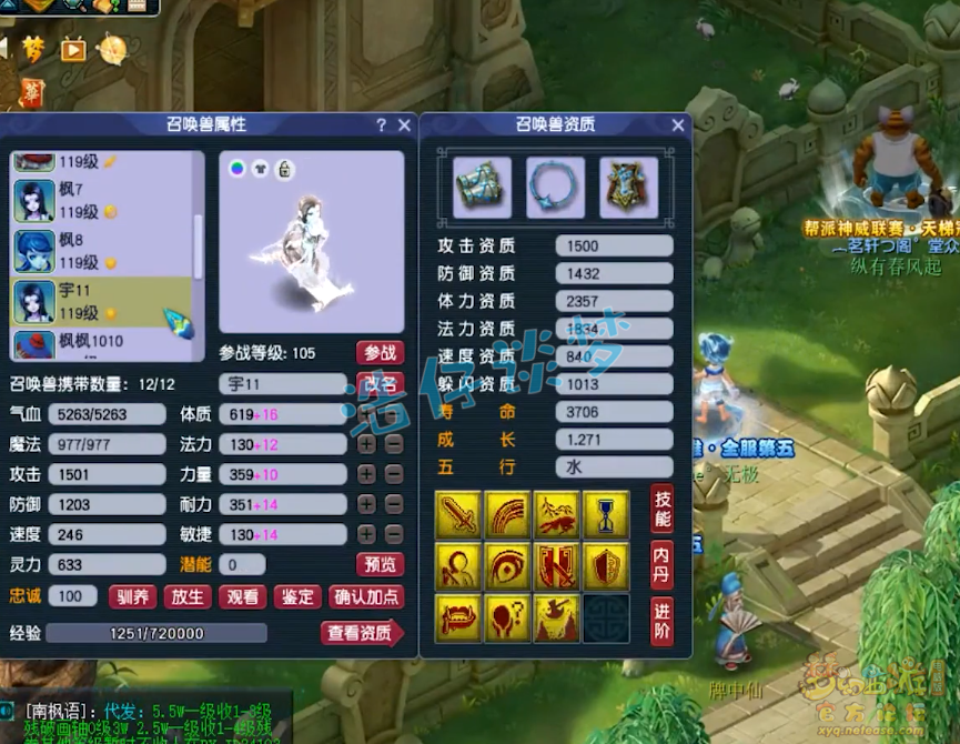 梦幻西游百套化生寺装备109级展示图