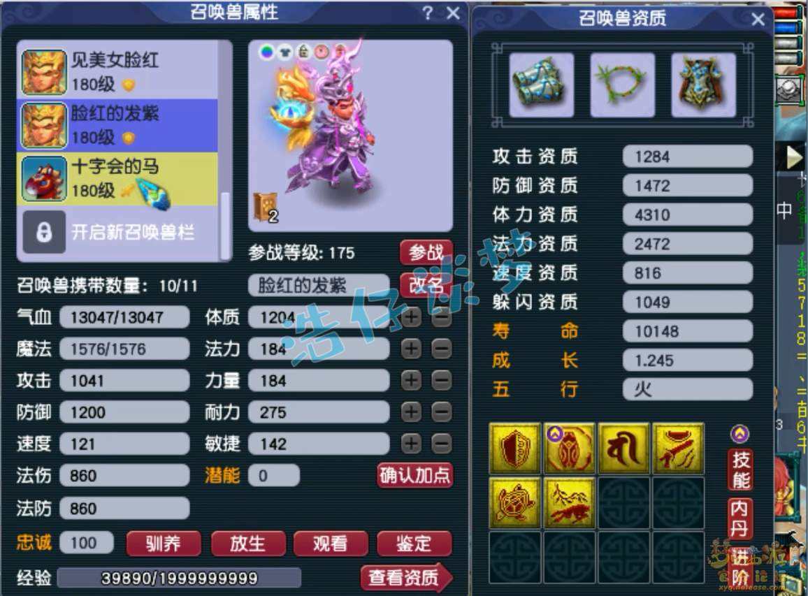 梦幻西游175帮战凌波城装备展示图