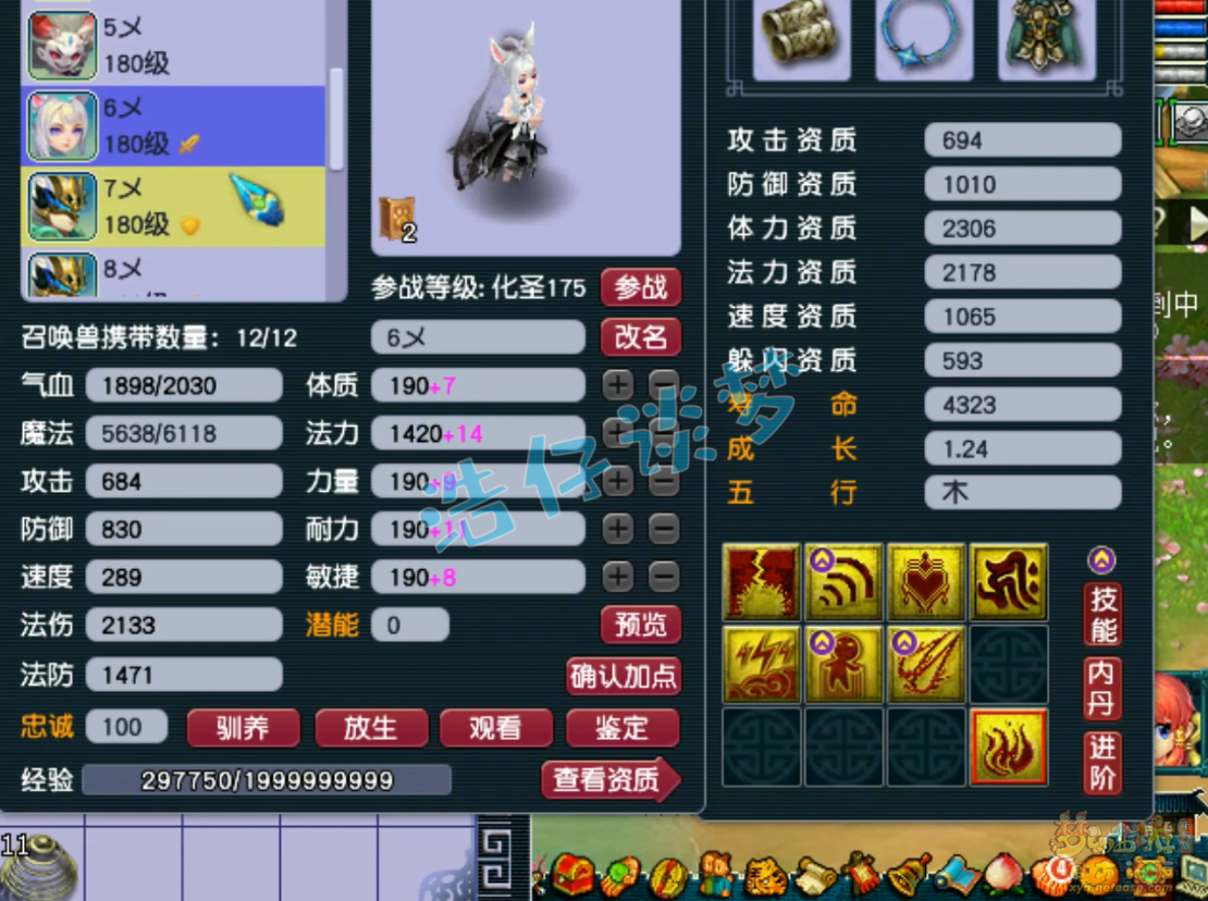 梦幻西游175级辅助化生寺装备展示图