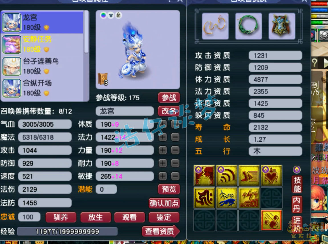 梦幻西游175不磨化生寺装备展示图