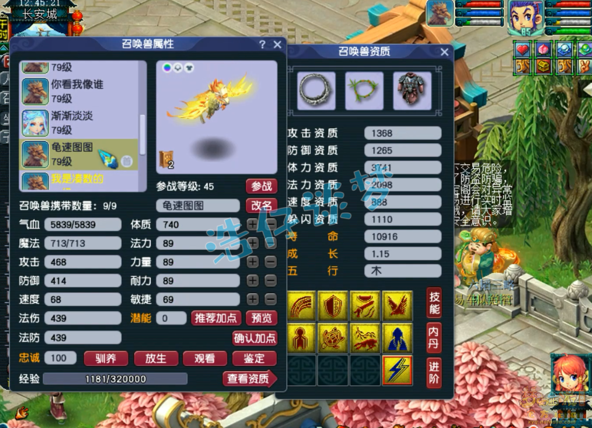 梦幻西游花果山任务69级装备展示图