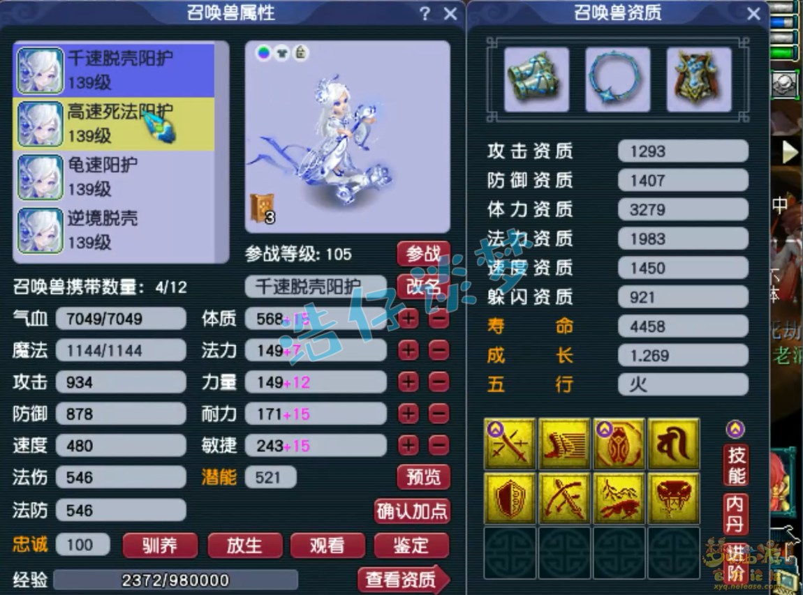 梦幻西游普陀山装备展示图129级