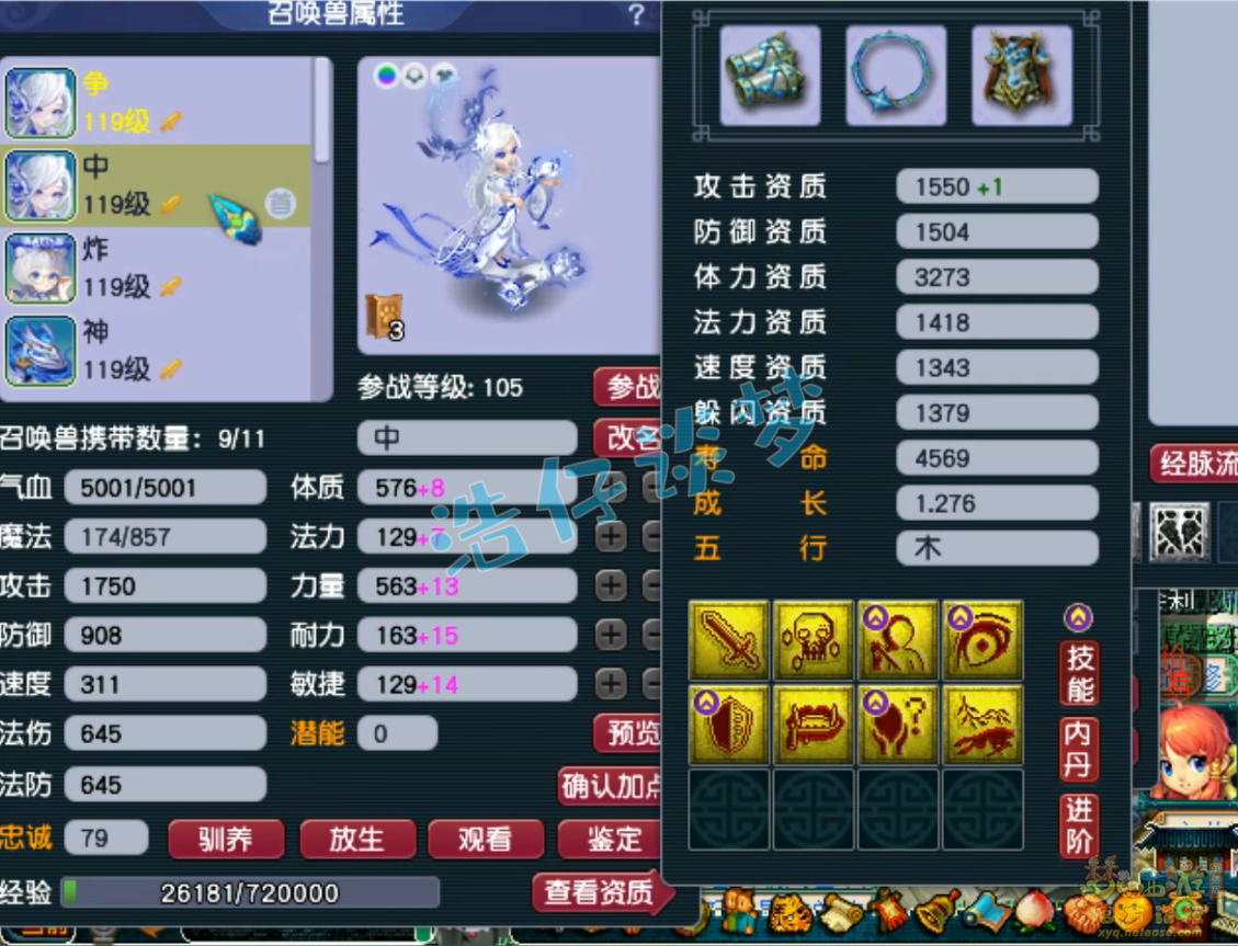 梦幻西游百套109级天宫装备展示图