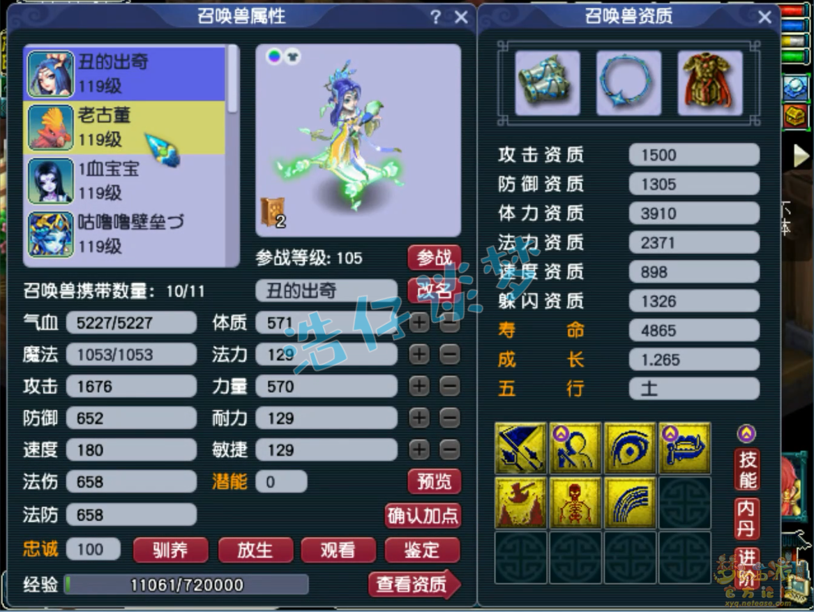 梦幻西游普陀山109装备展示图