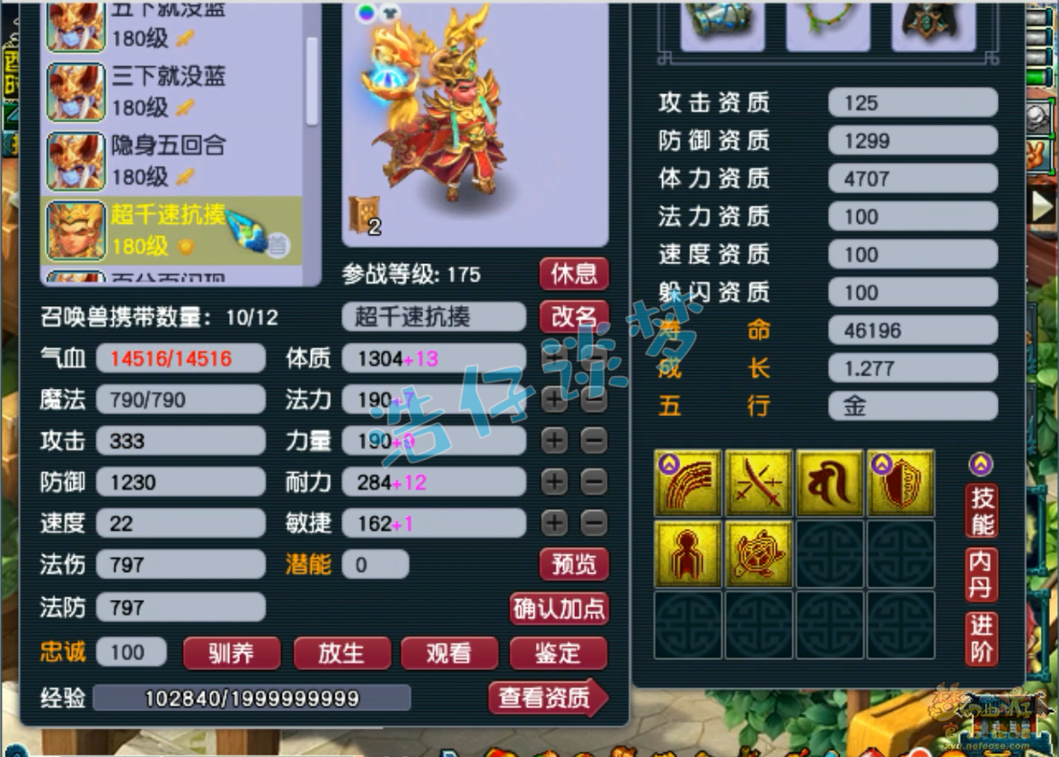 梦幻西游175级化生寺帮战展示图