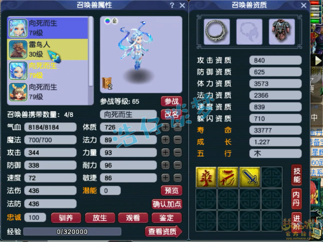 梦幻西游69神木林任务装备展示图