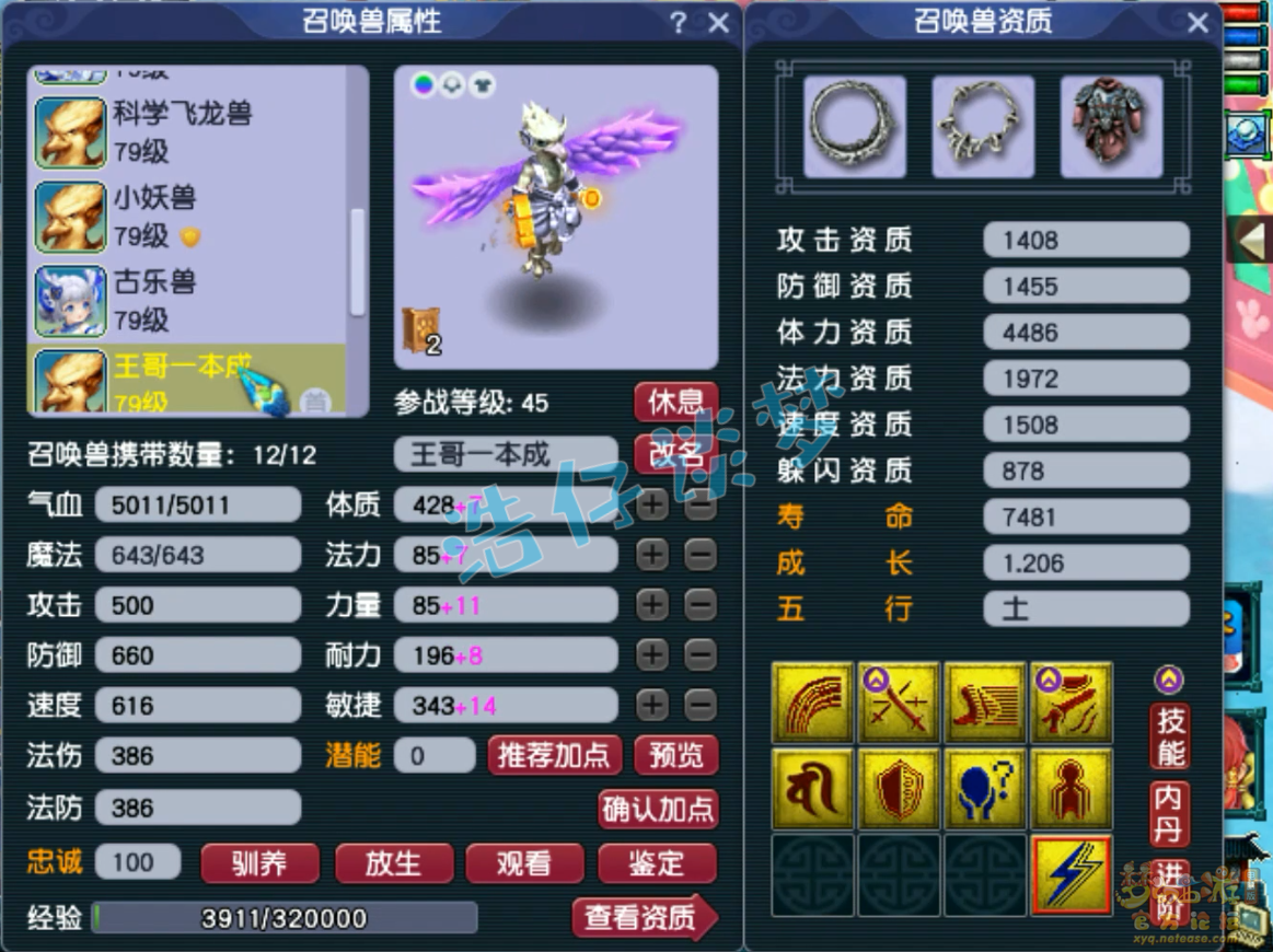 梦幻西游单挑大唐69级装备展示图