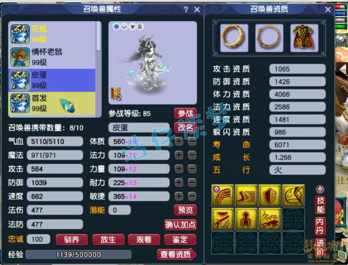 梦幻西游九黎城89级装备展示图