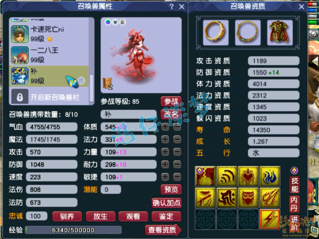 梦幻西游九黎城89级装备展示图