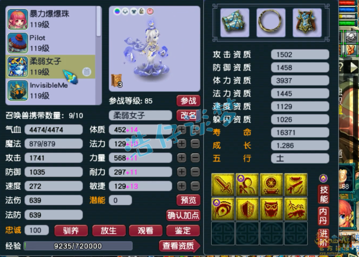 梦幻西游花果山装备109展示图