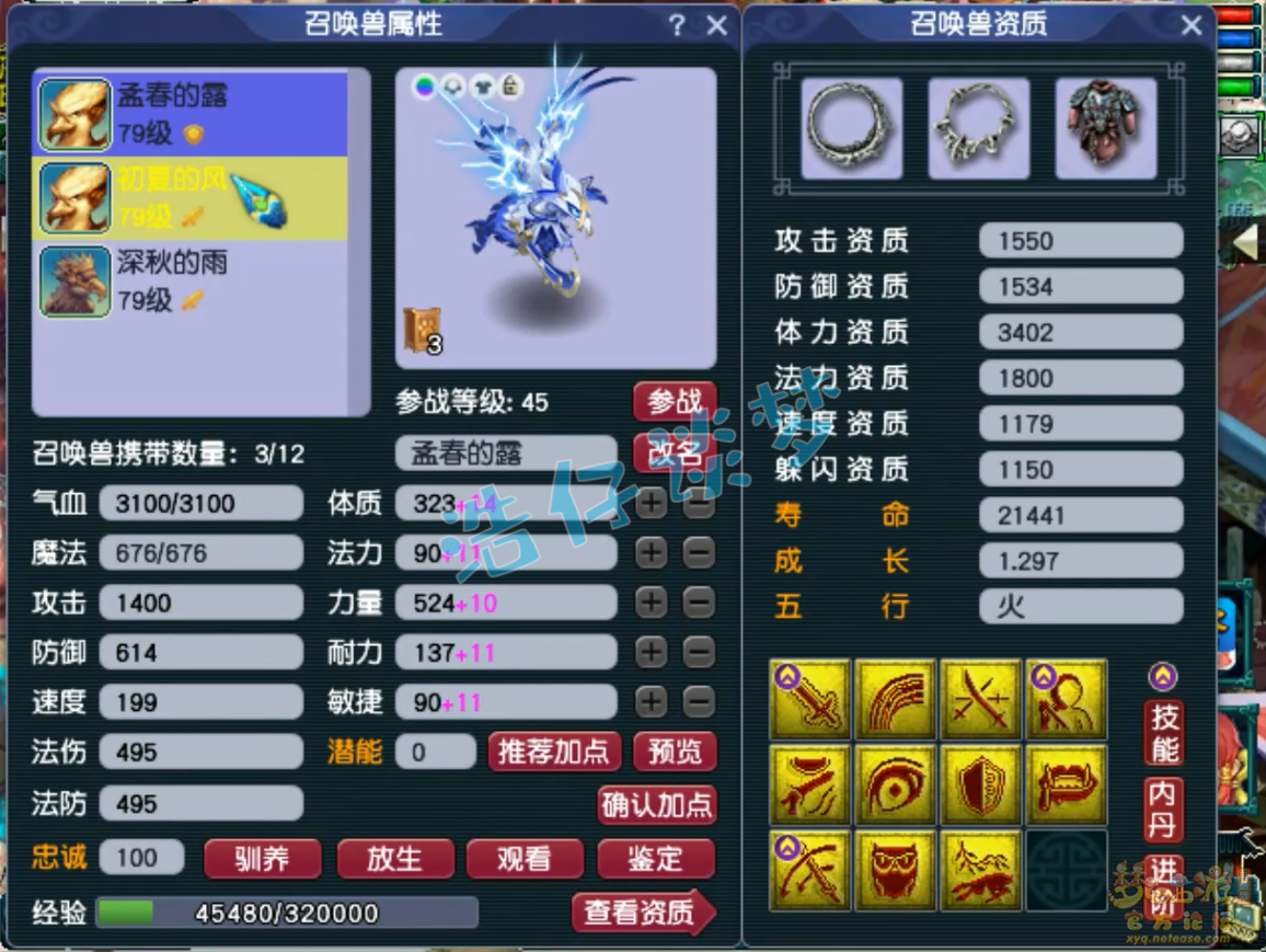 梦幻西游69级任务花果山装备展示图