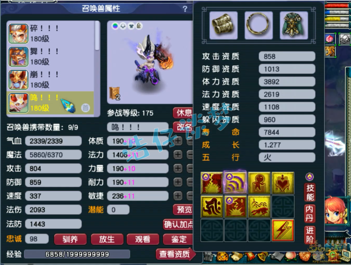 梦幻西游狮驼岭三攻175级装备展示图