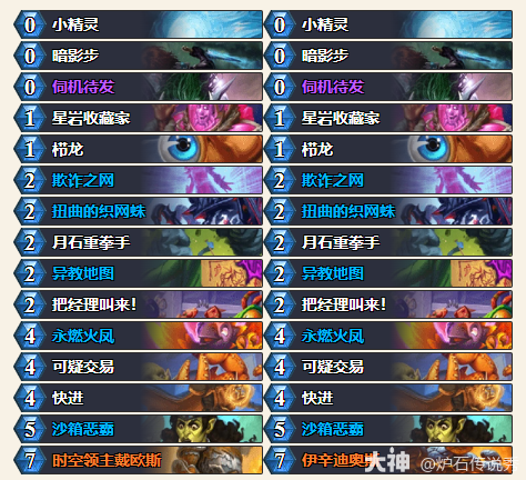 炉石传说CTTAlexander爆发贼卡组代码分享