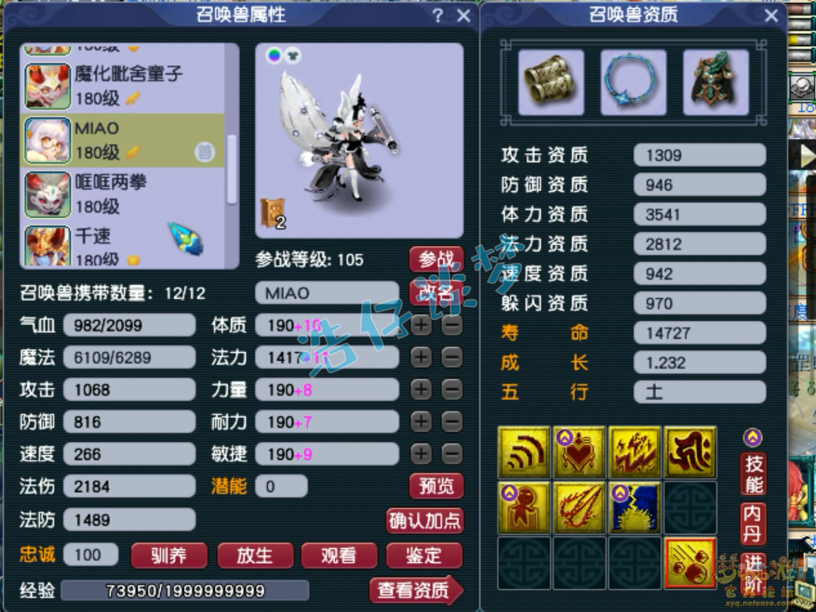 梦幻西游175封方寸山装备展示图