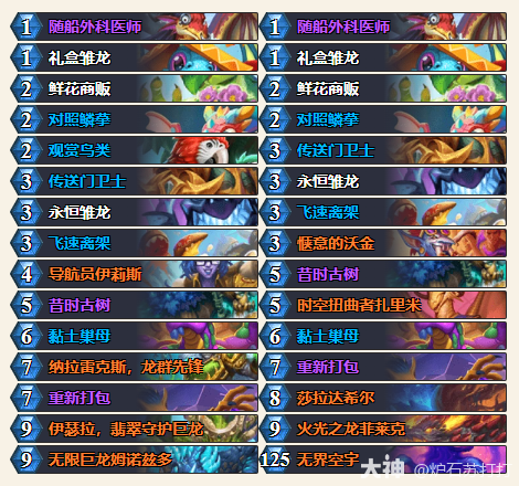 炉石传说34.0.2开门龙牧卡组代码一览
