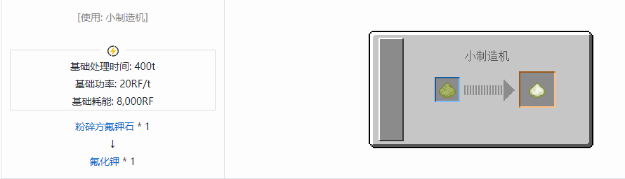 我的世界核电工艺粉合成表大全