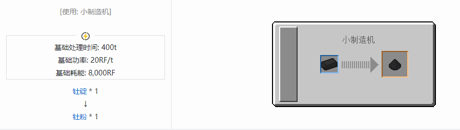 我的世界核电工艺粉合成表大全