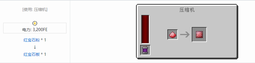 我的世界科技复兴板合成表大全