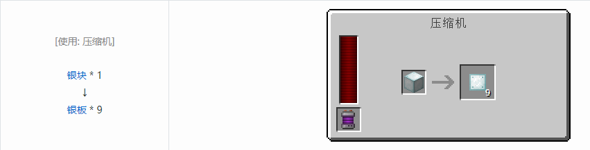 我的世界科技复兴板合成表大全