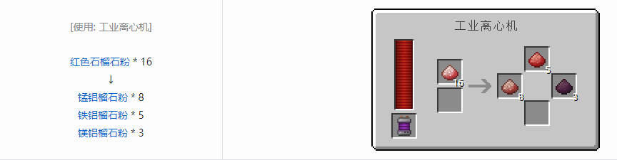 我的世界科技复兴粉合成表大全