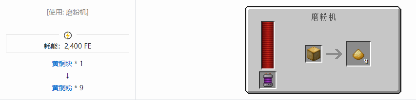 我的世界科技复兴粉合成表大全