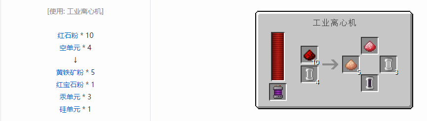 我的世界科技复兴粉合成表大全