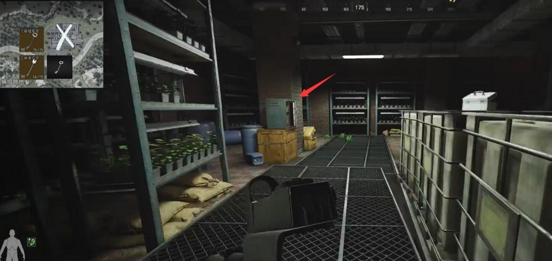 暗区突围无限山谷保险箱位置