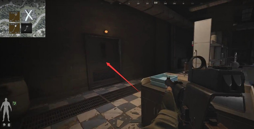 暗区突围无限山谷保险箱位置