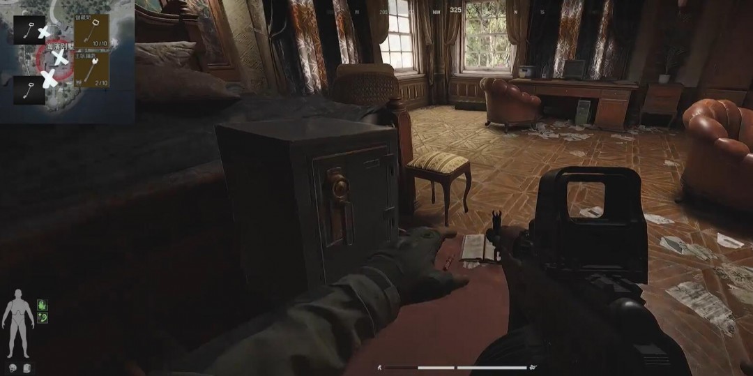 暗区突围无限山谷保险箱位置