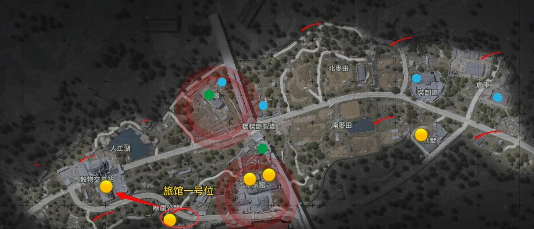 暗区突围无限农场出生点