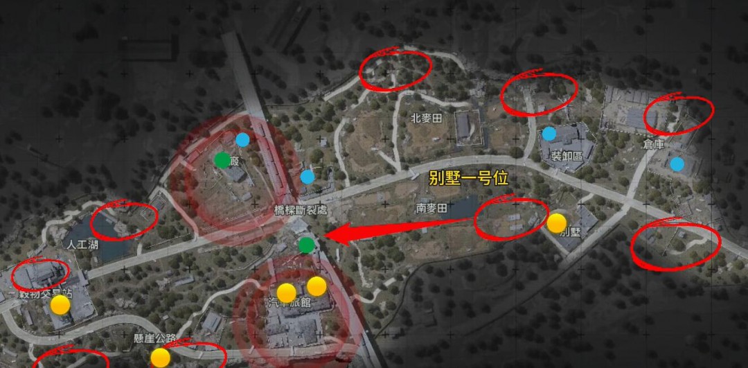 暗区突围无限农场出生点