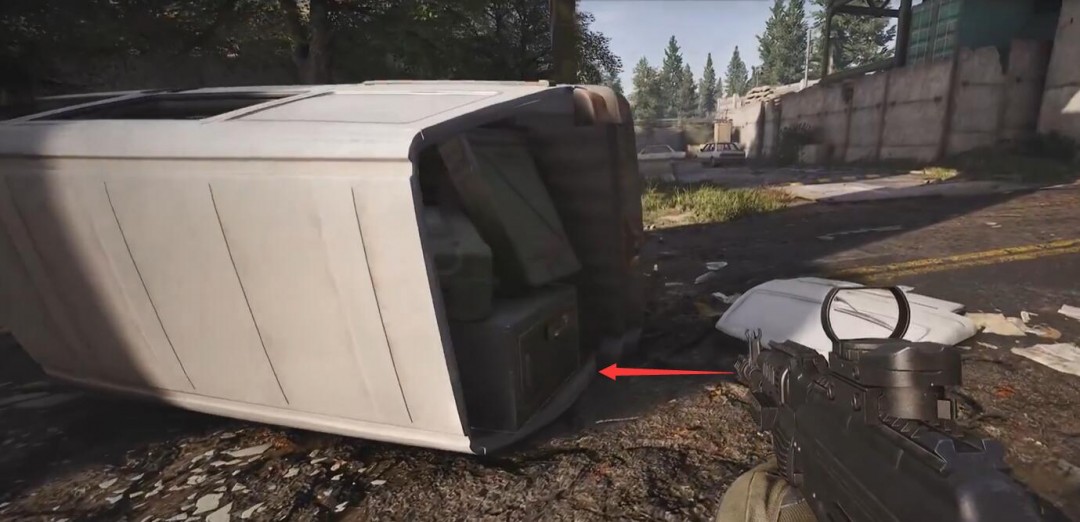 暗区突围无限农场保险箱位置