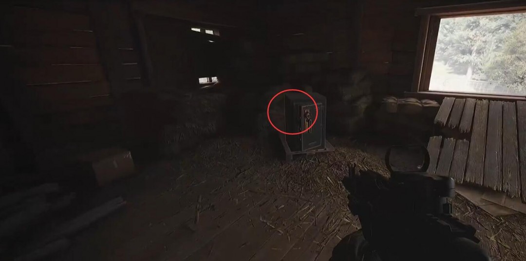 暗区突围无限农场保险箱位置