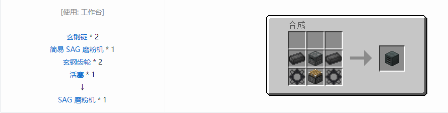 我的世界末影接口耗能机器合成表大全