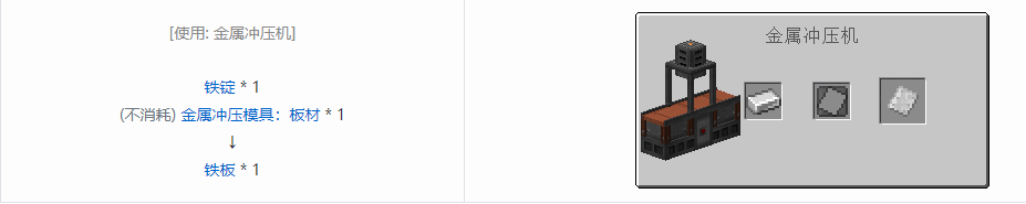 我的世界沉浸工程材料合成表大全