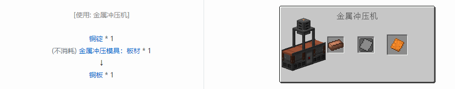 我的世界沉浸工程材料合成表大全