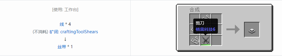 我的世界格雷科技6手动装置合成表大全