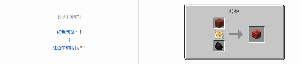 我的世界带釉陶瓦合成表大全