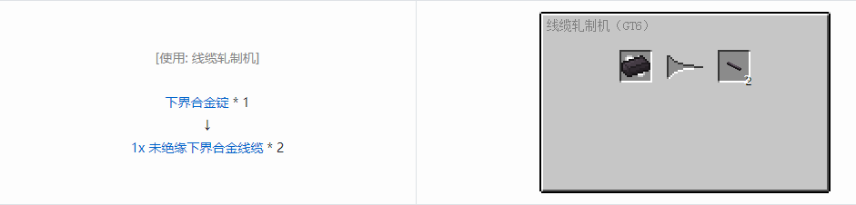 我的世界格雷科技6管道线缆轴合成表大全