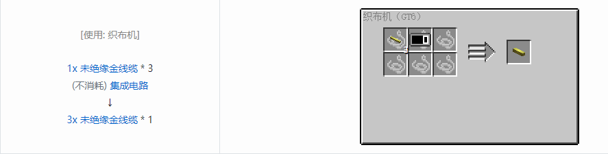 我的世界格雷科技6管道线缆轴合成表大全