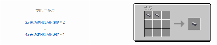 我的世界格雷科技6管道线缆轴合成表大全