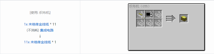 我的世界格雷科技6管道线缆轴合成表大全